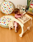 Toddler Rocking Chair and Table Set: Eco-Friendly by Kidodido-4