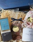 'Hygge' Candle And Chocolate Hamper