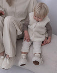 “Mama & Me” Woolen Teddy Slipper Gift Set