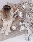 “Mama & Me” Woolen Teddy Slipper Gift Set