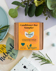 Citrus Mini Conditioner Bar Sampler - gift set with 4 mini conditioner bars