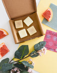 Floral Mini conditioner Sampler - gift set with 4 mini conditioner bars