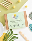 Soap Sampler Gift Set | 8 x 25g Mini Travel Soaps | Natural Handcrafted Letterbox Gift | Vegan, Plastic-Free Skincare