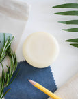 Rosemary & Lime Solid Conditioner Bar | Natural Hair Conditioner for All Hair Types | Vegan, Plastic-Free Hair Care