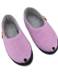 Light Pink Lambswool Slippers