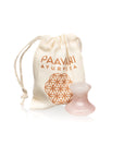 Rose Quartz Facial Tool | Ayurvedic Massage Stone-1