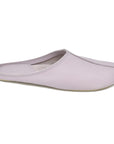 Lilac Leather Indoor Slippers