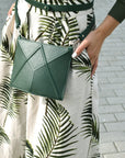 Facet Mini Leather Bag – Versatile & Elegant | Gerda Retter by Gerda Retter Design at www.brixbailey.com