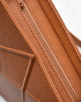 Handcrafted FACET Leather Shoulder Bag – Designed in Estonia by Gerda Retter Design at www.brixbailey.com