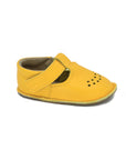 Leather Kids' Shoes Lusti - Yellow