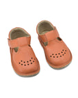 Leather Kids' Shoes Lusti - Orange