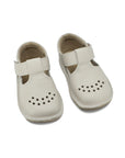 Leather Kids' Shoes Lusti - Natural White