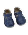 Leather Kids Shoes Lusti Dark Blue