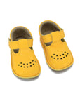 Leather Kids' Shoes Lusti - Yellow