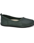 Dark Green Suede Style Shoes