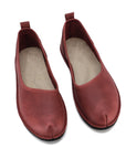 Dark Red Handmade Leather Shoes
