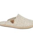 Natural Felt Slippers in New Beige
