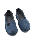 Öko-Toku Children's Slippers Made from Recycled Plastic Bottles - Blue