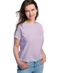 Tan-Through T-Shirt – Lavendel