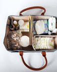 Portable Storage Basket Diaper Caddy Organizer