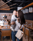 Baby Accessories Handbag – Cappuccino