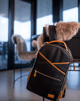 Large Diaper Backpack – Black Coffee