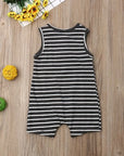 Adorable Baby Rompers for Boys & Girls - Soft Cotton Blend, Striped Design, Comfort & Style for Everyday Wear by Baby Lamby at brixbailey.com