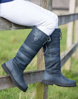 Waterproof Country Boots in Blue Standard and Wide Fit
