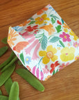 *Made with Liberty Fabric Set of 3 Handmade Beeswax Wraps