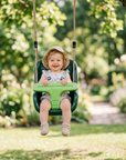 Baby Swing Seat - Green Deluxe - Safe & Comfortable