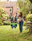Baby Swing Seat - Green Deluxe - Safe & Comfortable