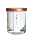 Powdered Candle in Glass Diamond Dust 160g