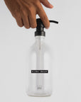 Vintage Clear Dispenser Bottles