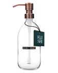 Vintage Clear Dispenser Bottles