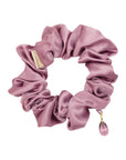 Luxury Lilac Silk Hair Scrunchie