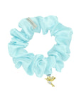Bee Print Mulberry Silk Hair Scrunchie