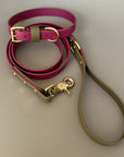 Dottie Wine & Olive Colour Block Lead