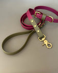 Dottie Wine & Olive Colour Block Lead