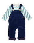 Nordic Blue Breton Stripe Top