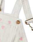 Love Heart Dungarees