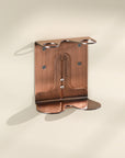 Copper Double Bottle Holder for Walls