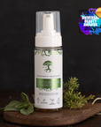 Deep Cleansing Face Wash Foam – Juniper & Sage, Clears Acne by HOIA at www.brixbailey.com