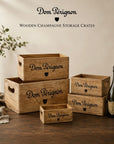 Dom Pérignon Wooden Champagne Storage Crates