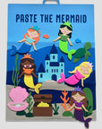Paste The Mermaid Felt Play Board-Magical Sensory Dress up activity for kids | The Playmakers Co