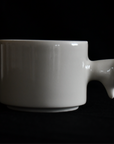 Thumb Down Gesture Cup in Porcelain