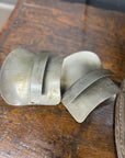 WWII Military Brown Leather Flying Army Boots with Boot Trees Jack Boots