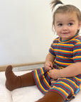Hazel Rainbow Super Soft Cotton Baby Child Dress