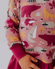 Girls' Elora Cotton Blend Dress - European Craftsmanship