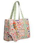 Striped Beach Bag-Jamaica-0
