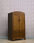 Escher Stripe - Ombre De Lune - Wallpaper